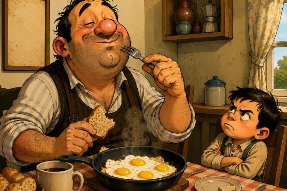 cuando seas padre comerás huevos
