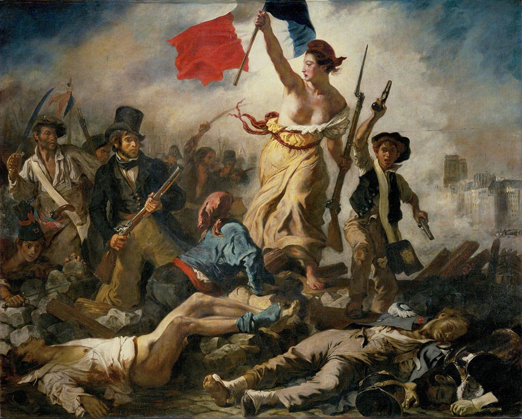 mujer de bandera